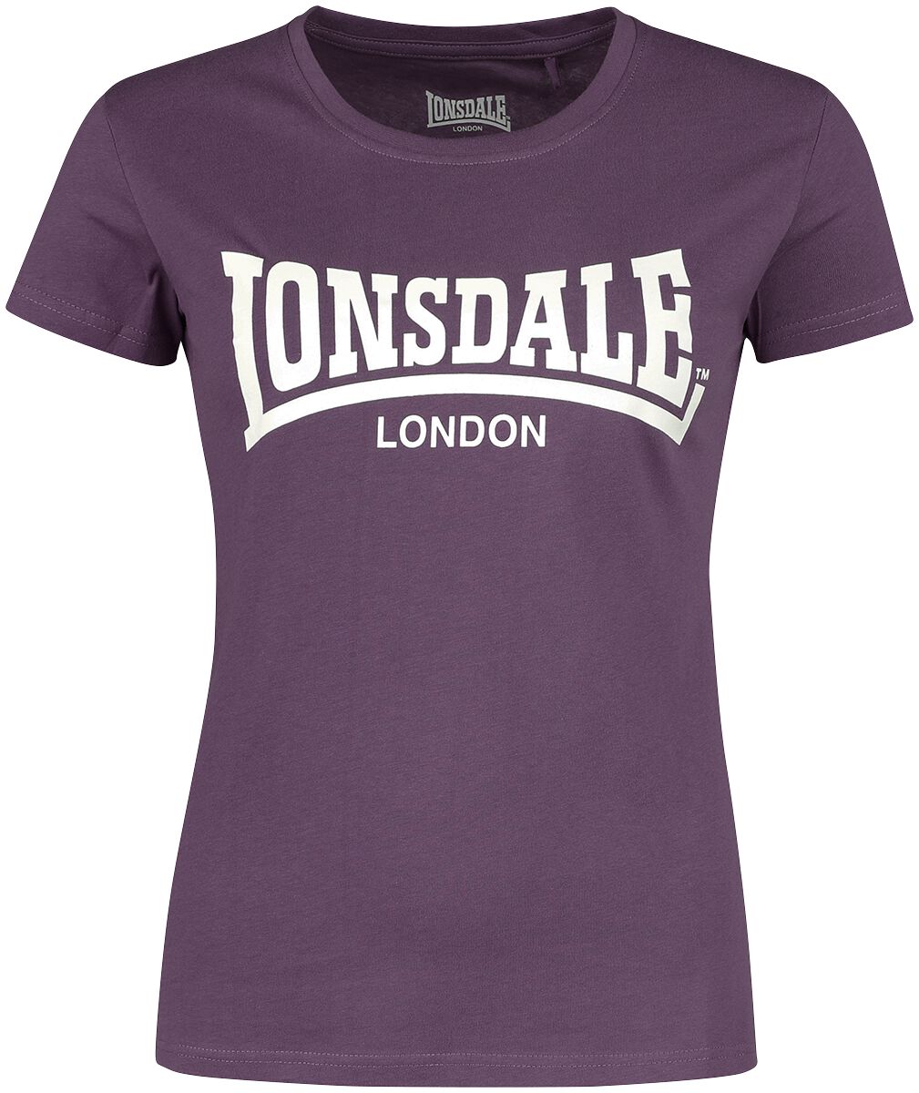 Lonsdale London - CARTMEL - T-Shirt - aubergine