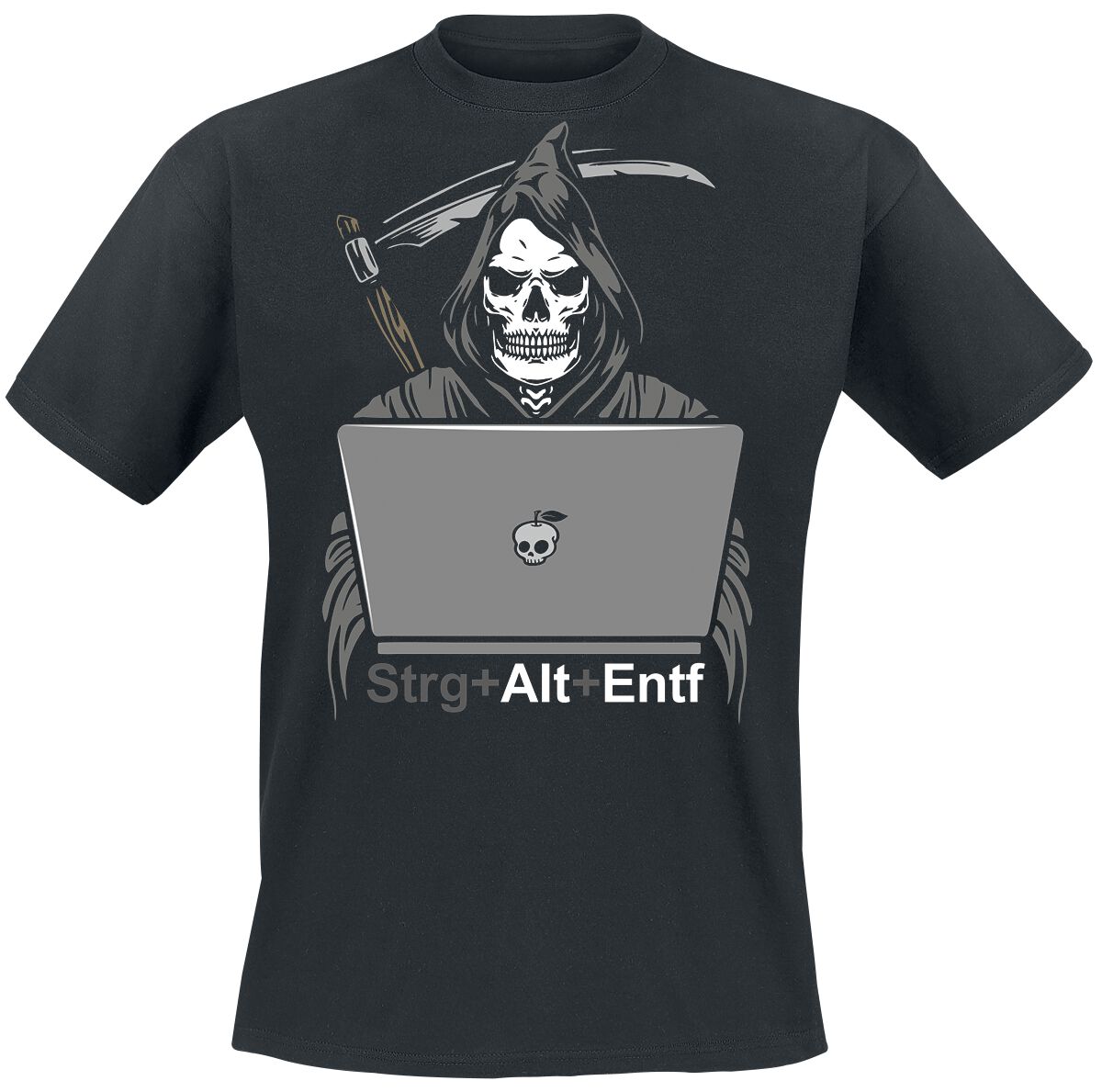 Beruf & Karriere STRG + ALT + ENTF T-Shirt schwarz