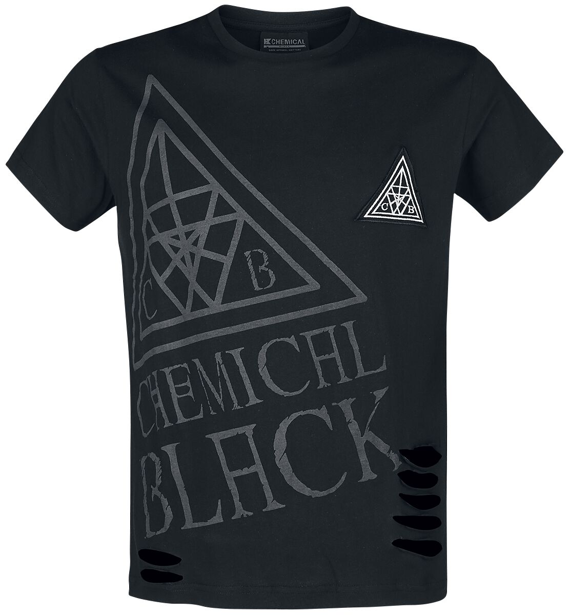 Chemical Black Oliver Top T-Shirt schwarz