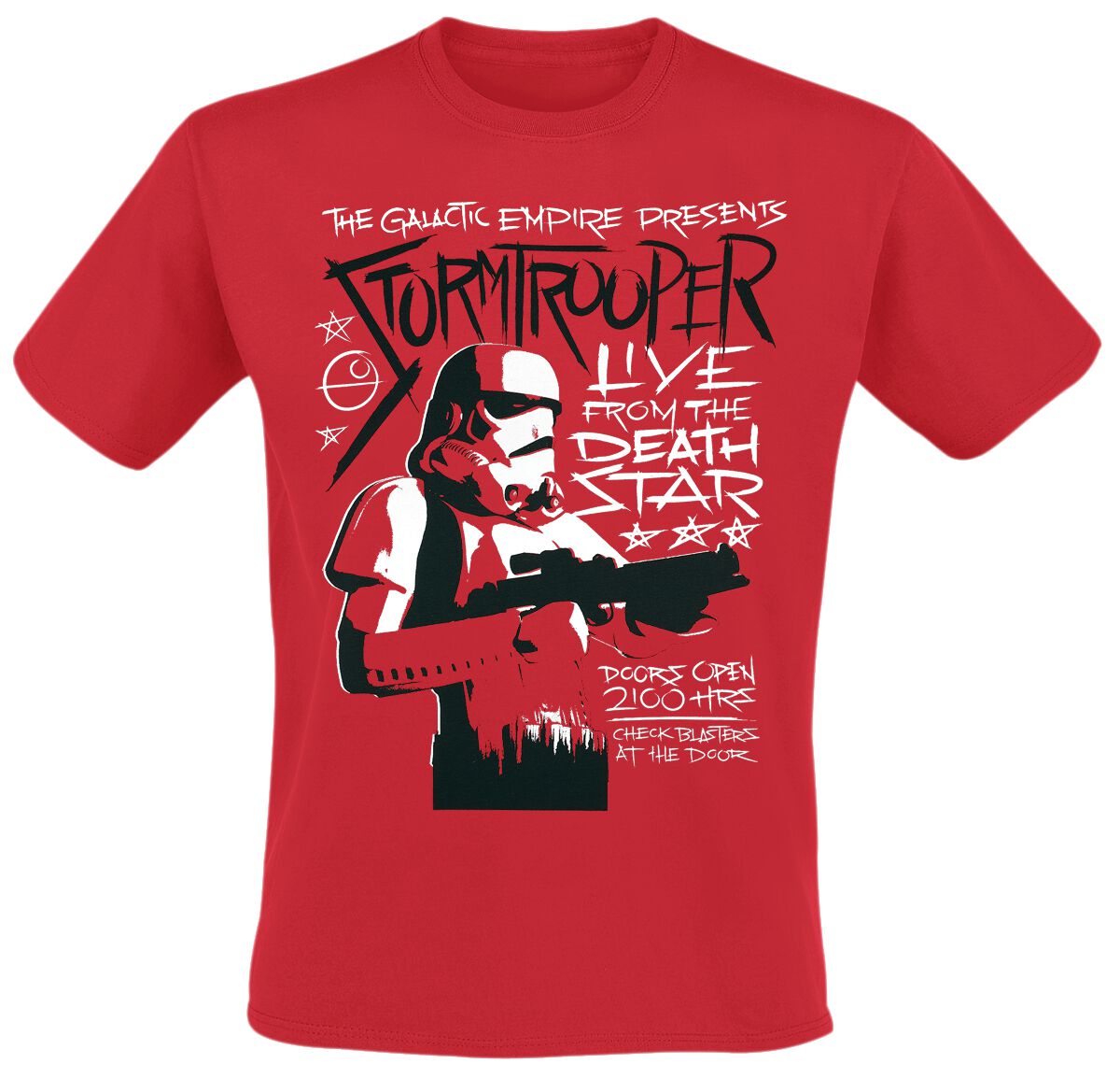 Star Wars Stormtrooper - Art T-Shirt rot in S