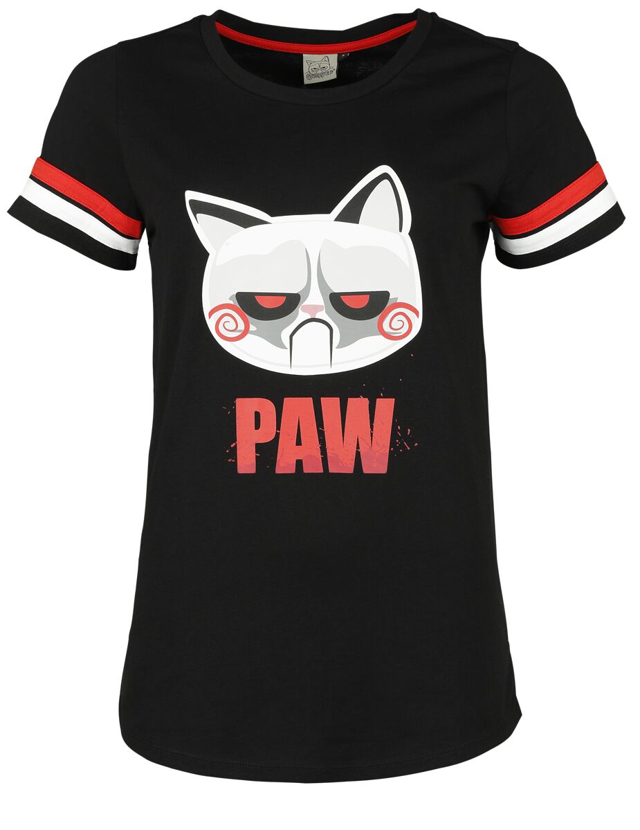 Grumpy Cat PAW T-Shirt multicolor in XXL