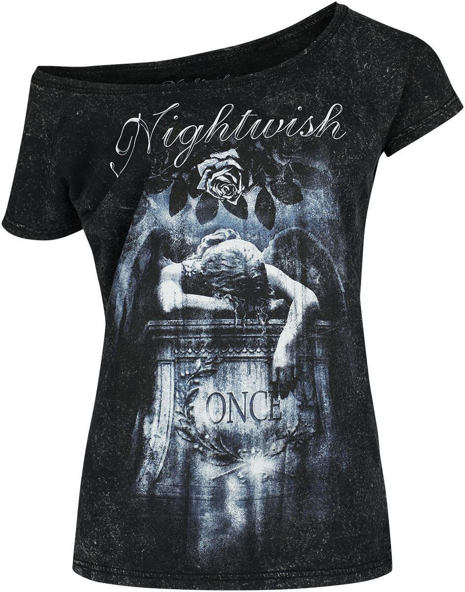 Image of T-Shirt di Nightwish - Once - S a M - Donna - nero