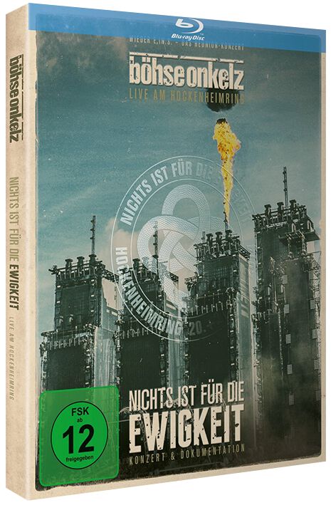 Nichts ist für die Ewigkeit - Live am Hockenheimring 2014 von Böhse Onkelz - 2-Blu-ray (Mediabook)