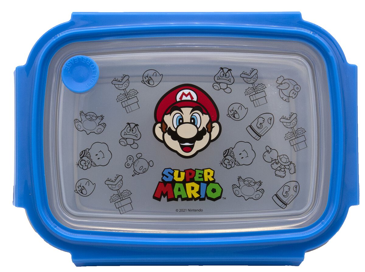 Super Mario - Mario Brotdose - Brotdose - multicolor