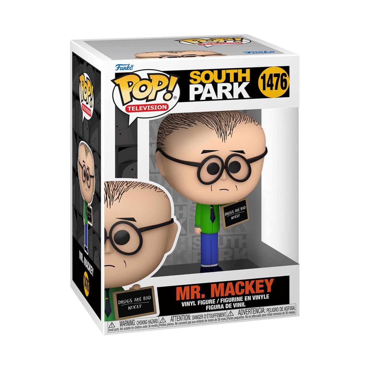 South Park - Mr. Mackey Vinyl Figur 1476 - Funko Pop! Figur - multicolor