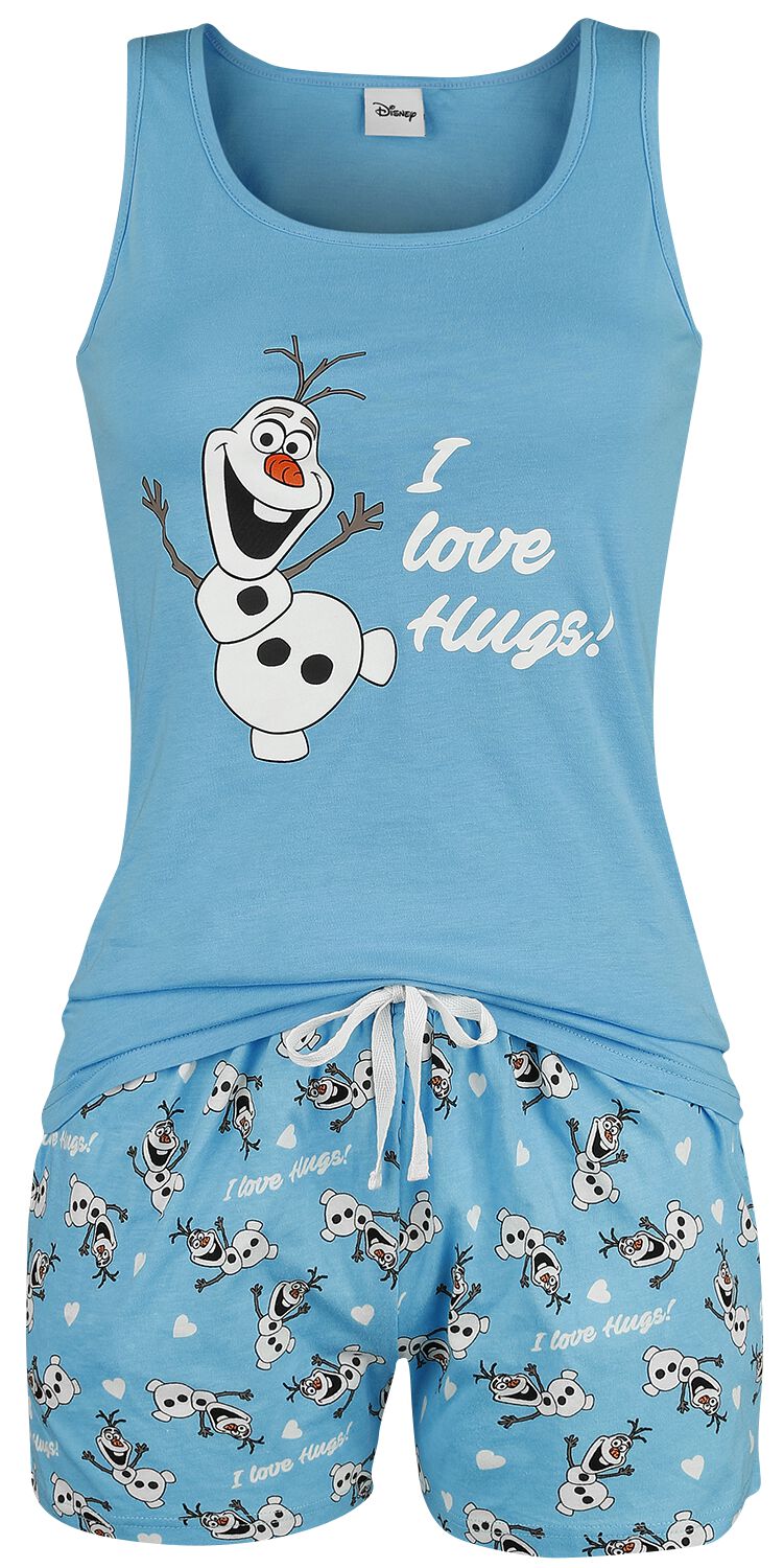 Image of Die Eiskönigin Olaf - I Love Hugs Pyjama multicolor