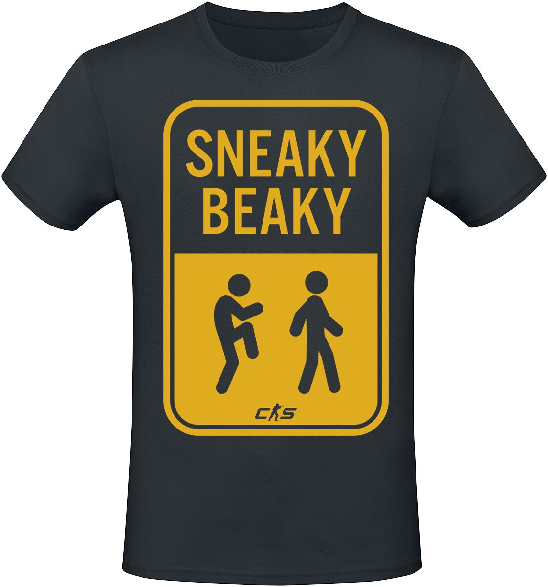 Counter-Strike - Gaming T-Shirt - 2 - Sneaky Beaky - S bis XXL - für Männer - Größe XXL - schwarz  - EMP exklusives Merchandise!
