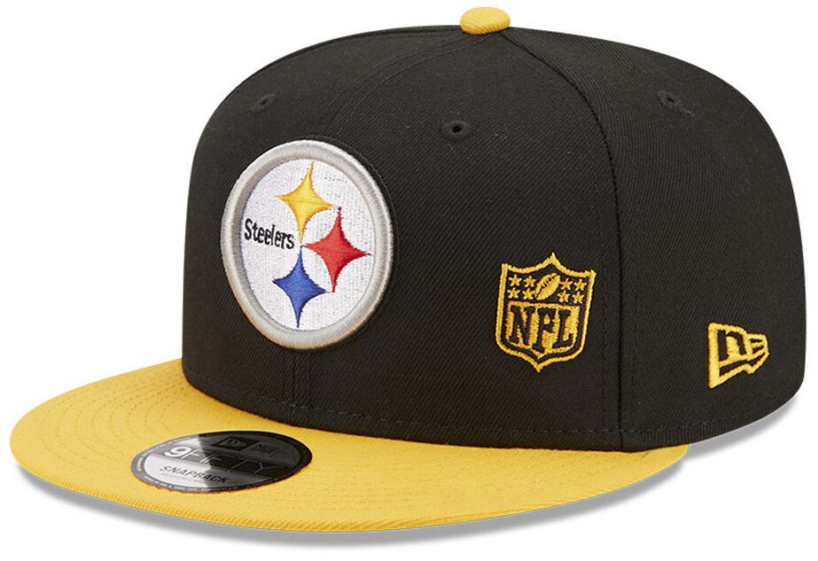 New Era – NFL 9FIFTY Pittsburgh Steelers Cap schwarz gelb