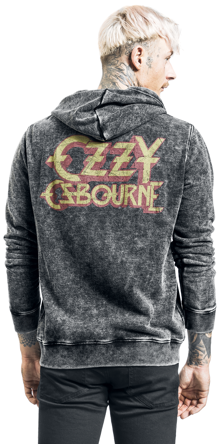 Ozzy Osbourne EMP Signature Collection Kapuzenjacke grau