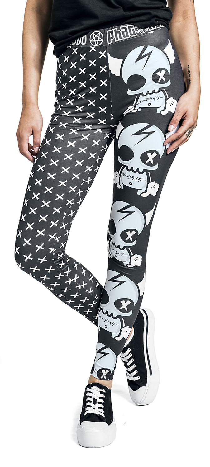 Black Blood by Gothicana Phat Kandi X Black Blood by Gothicana Leggings Leggings schwarz