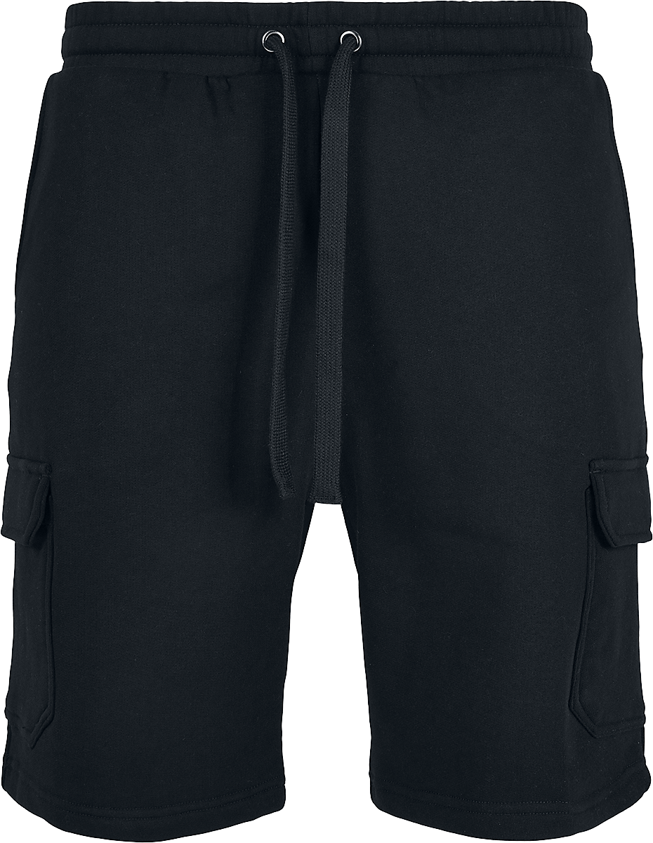 Urban Classics - Organic Cargo Sweat Shorts - Short - schwarz