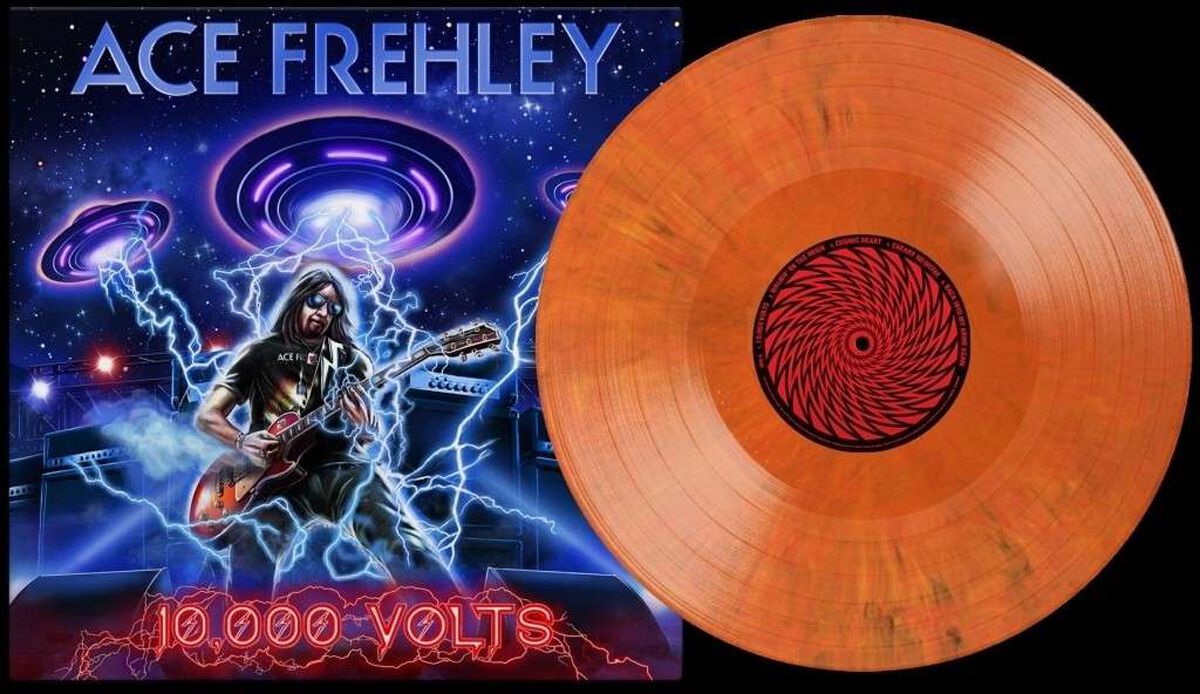 Ace Frehley 10, 000 Volts LP multicolor