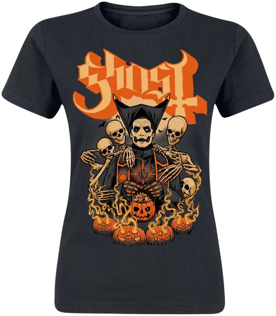 Ghost T-Shirt - Great Pumpkin - S bis 5XL - für Damen - Größe S - schwarz  - Lizenziertes Merchandise!