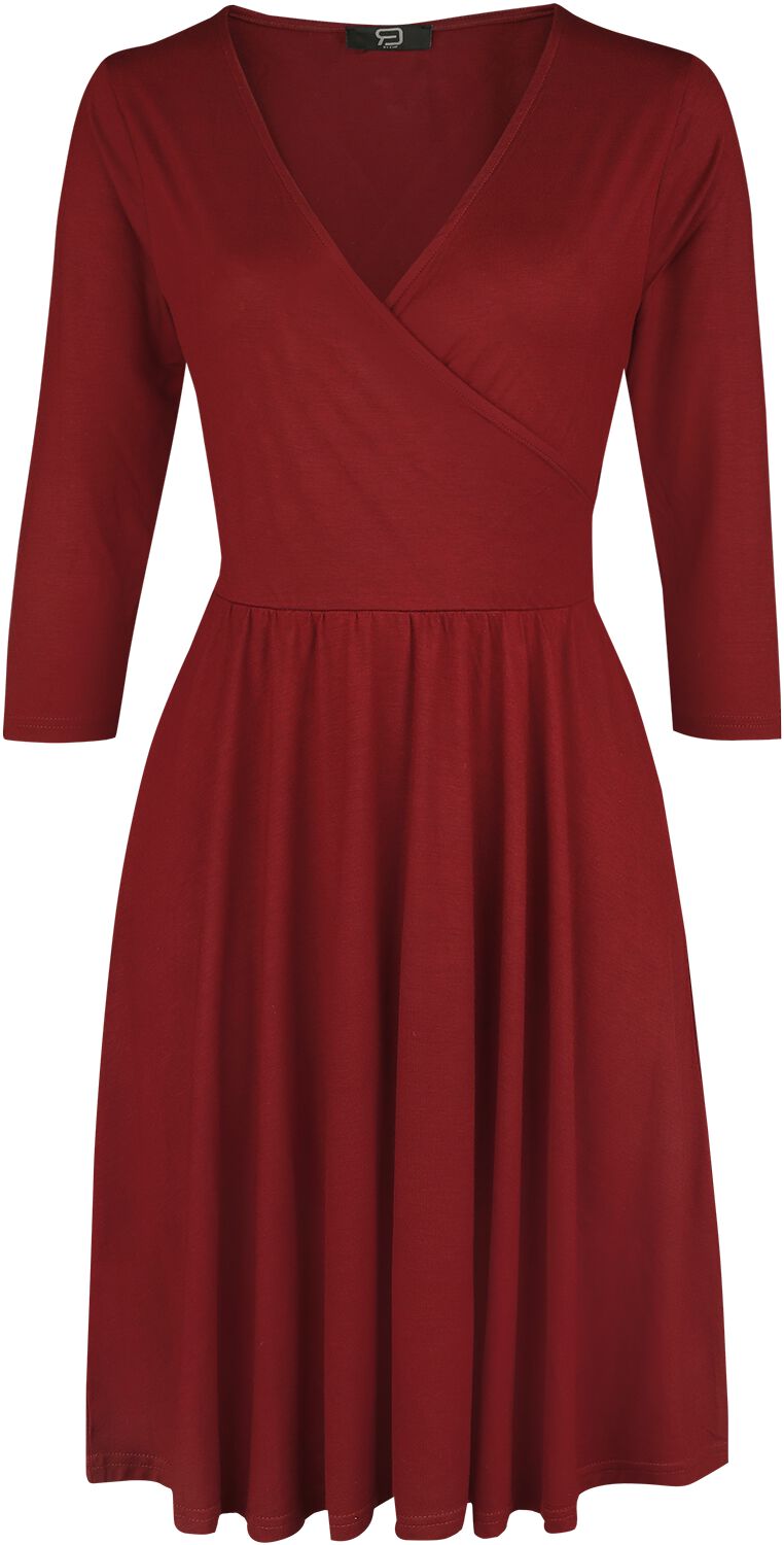 Kurzes Kleid für Damen  rot Wickelkleid RED von RED by EMP