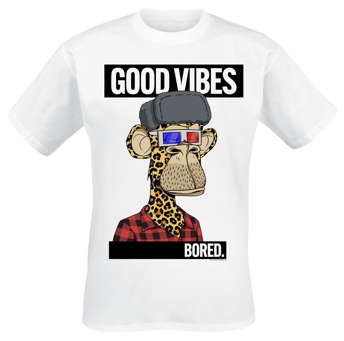 Bored Of Directors Good Vibes T-Shirt weiß in S