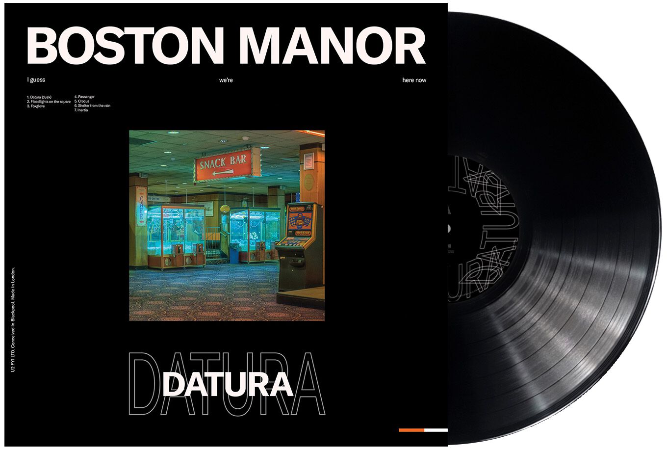 Boston Manor Datura LP schwarz