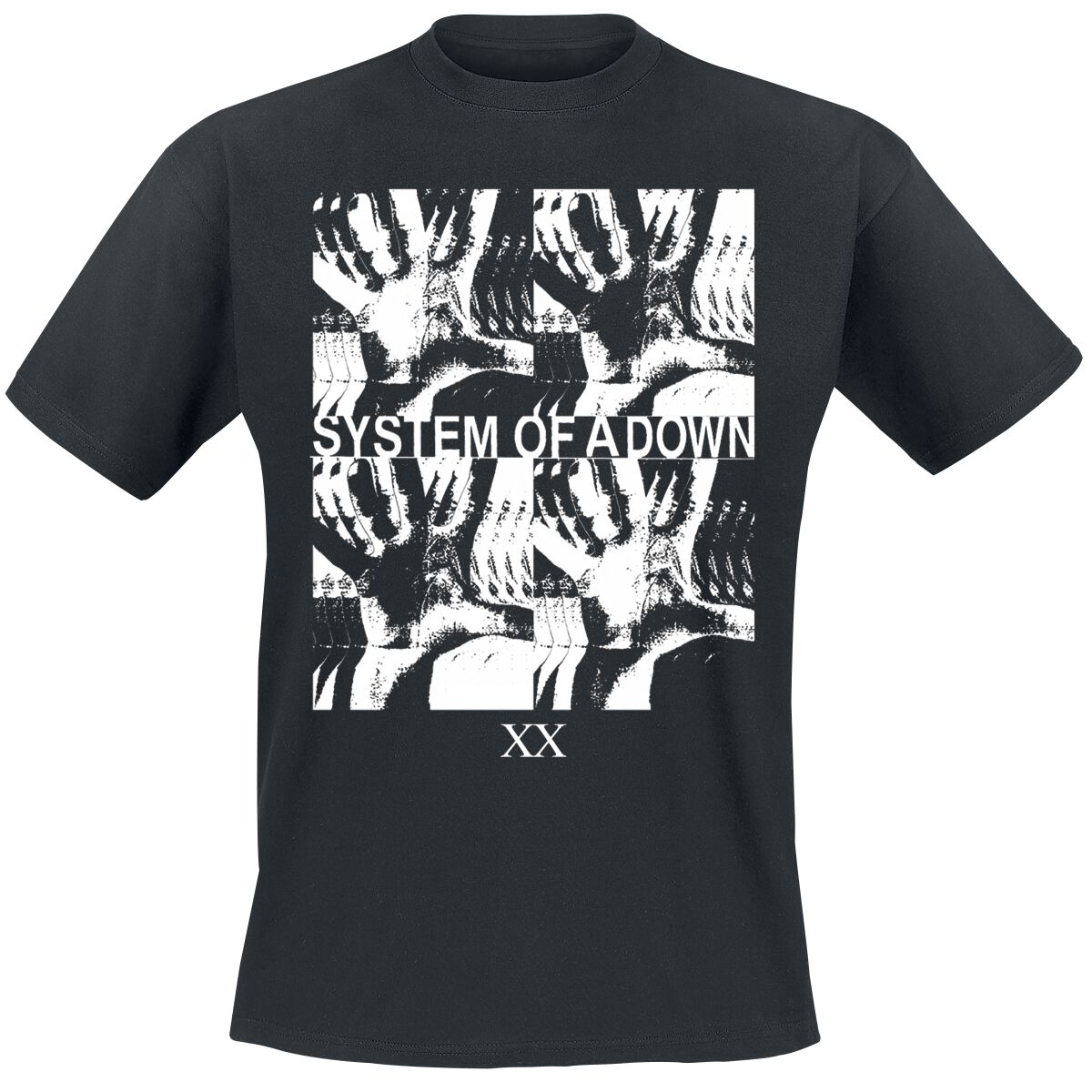 System Of A Down T-Shirt - Blackout - L bis XXL - für Männer - Größe XL - schwarz  - Lizenziertes Merchandise!