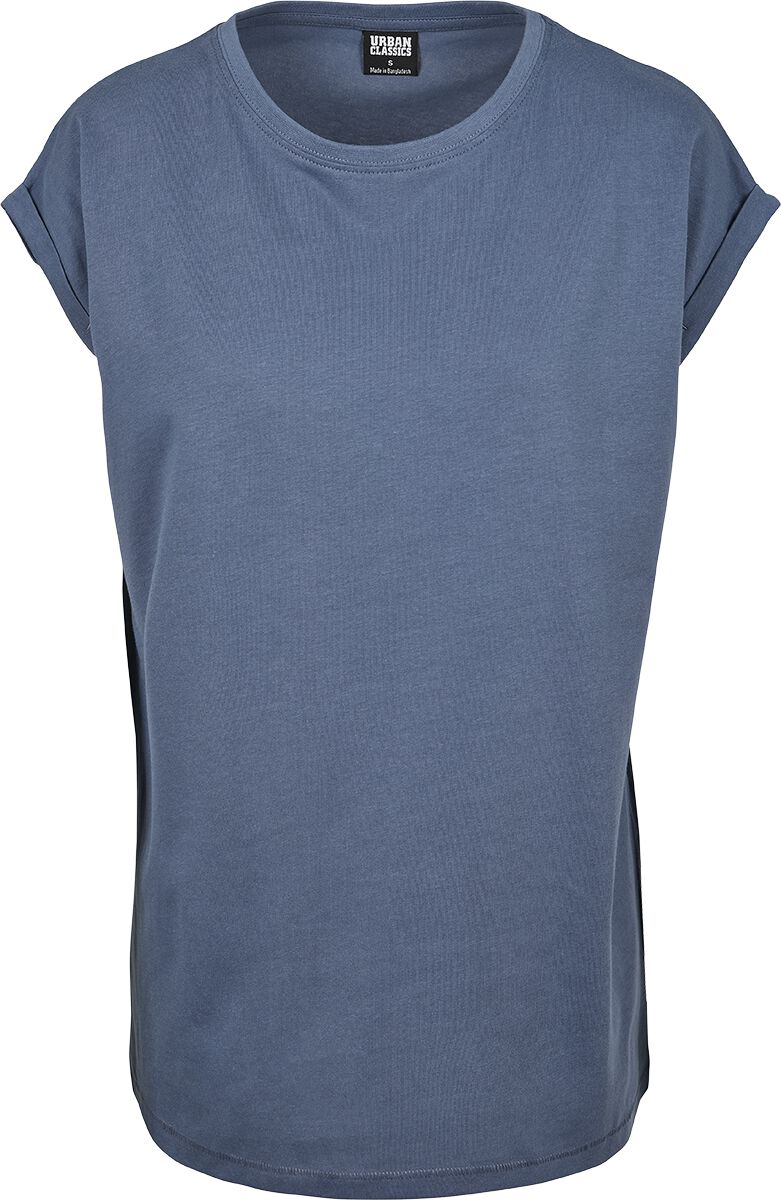 Urban Classics - Ladies Extended Shoulder Tee - T-Shirt - blau