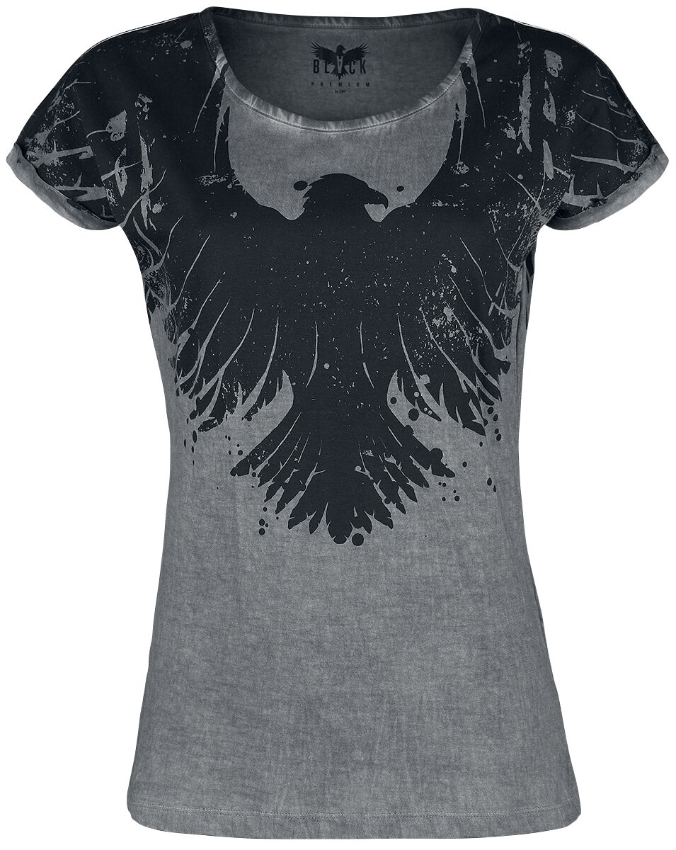 Black Premium by EMP T-Shirt - Dare To Be Different - S bis XXL - für Damen - Größe S - grau