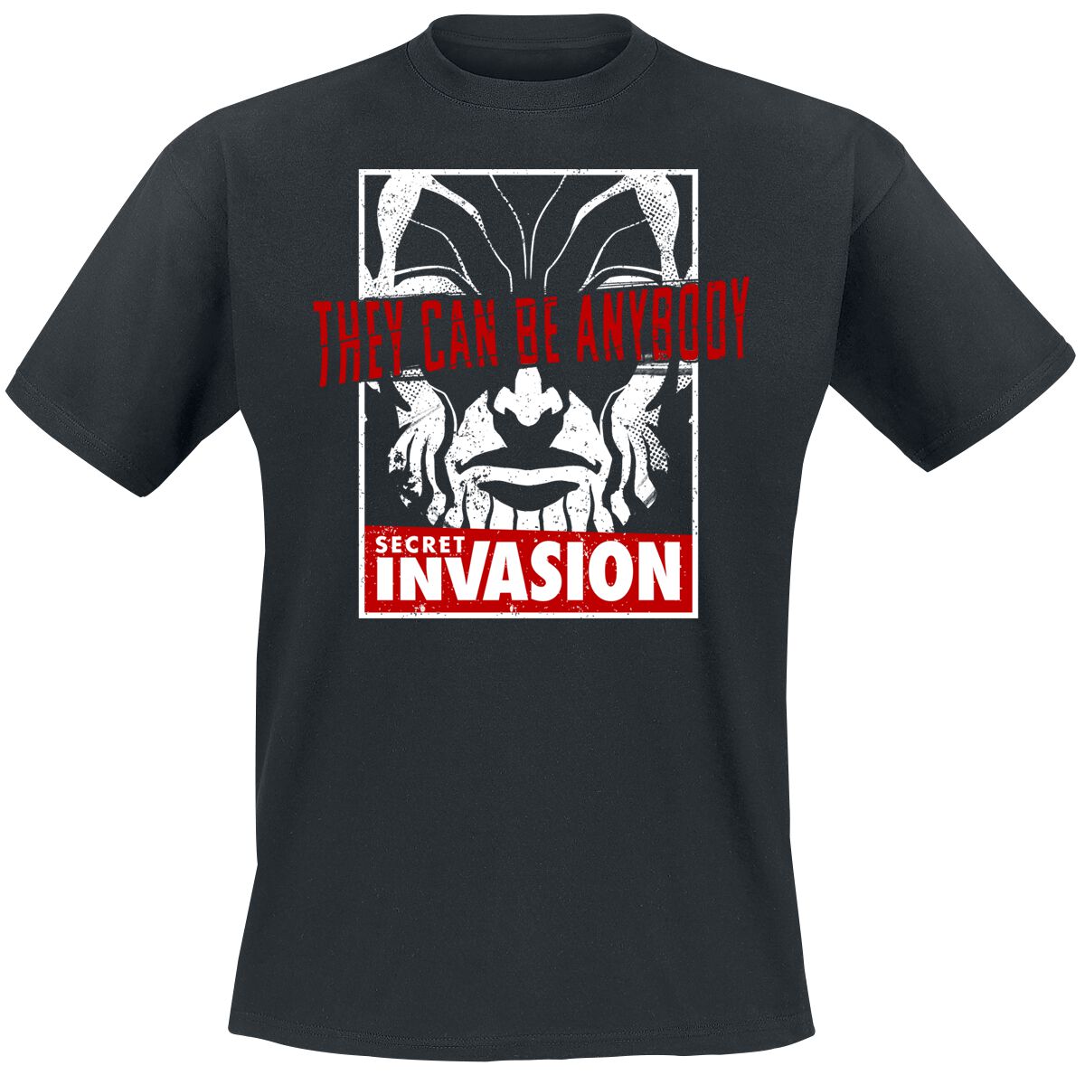 Secret Invasion They Can Be Anybody T-Shirt schwarz in L