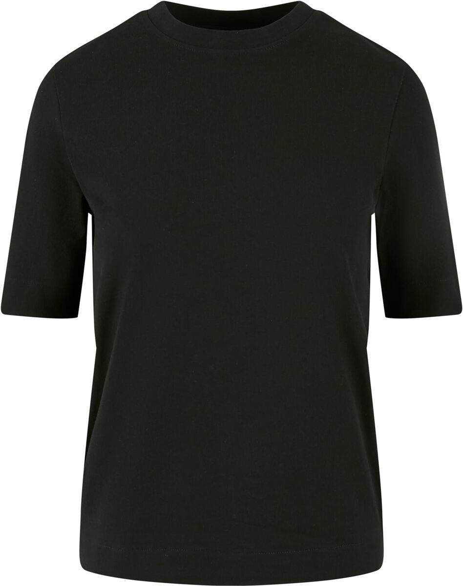 Urban Classics T-Shirt - Ladies Classy Tee - XS bis 4XL - für Damen - Größe 4XL - schwarz