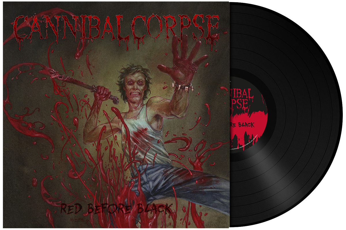 Cannibal Corpse Red before Black обложка.