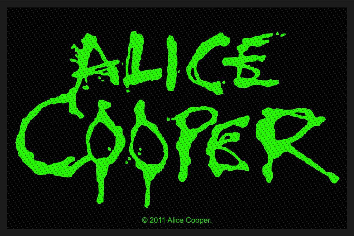 Alice Cooper Patch - Alice Cooper Logo   - Lizenziertes Merchandise!