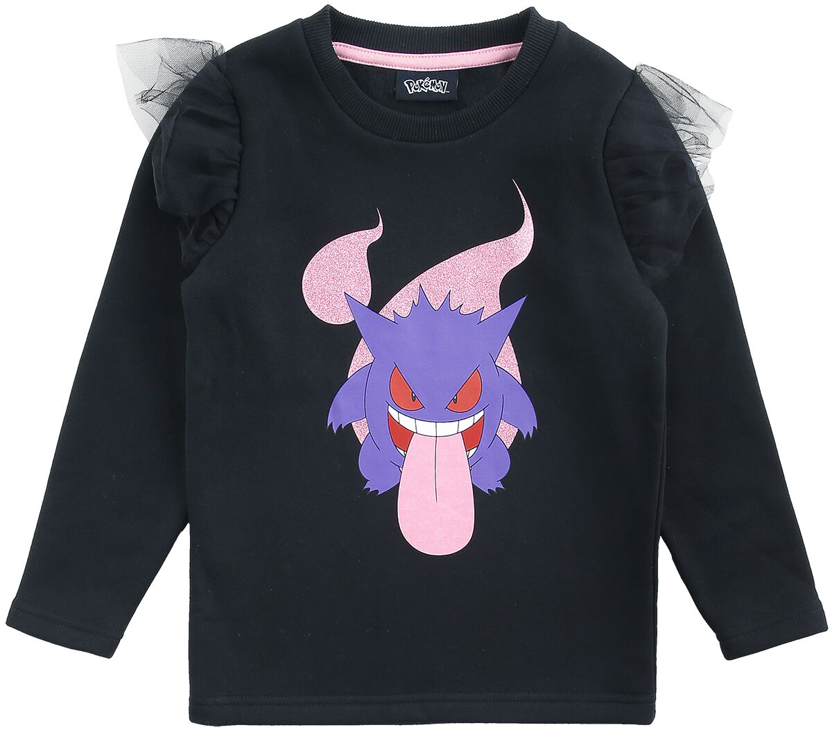 Pokémon Kids - Gengar Sweatshirt schwarz in 146/152