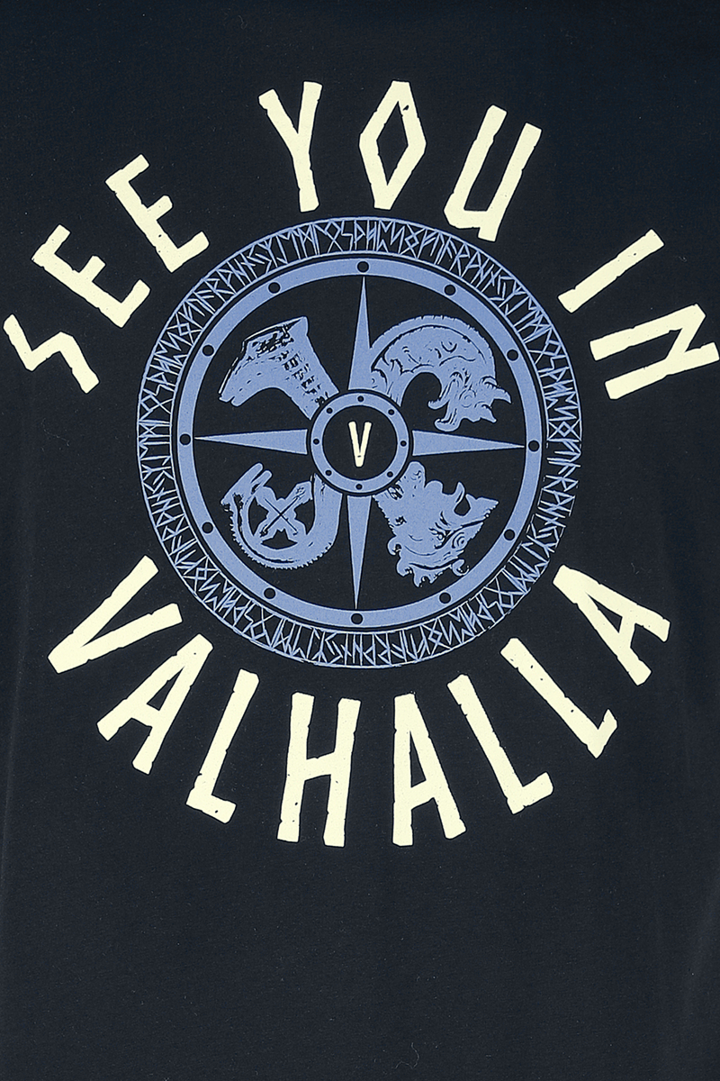 Vikings Valhalla - See You In Valhalla! Schlafanzug schwarz