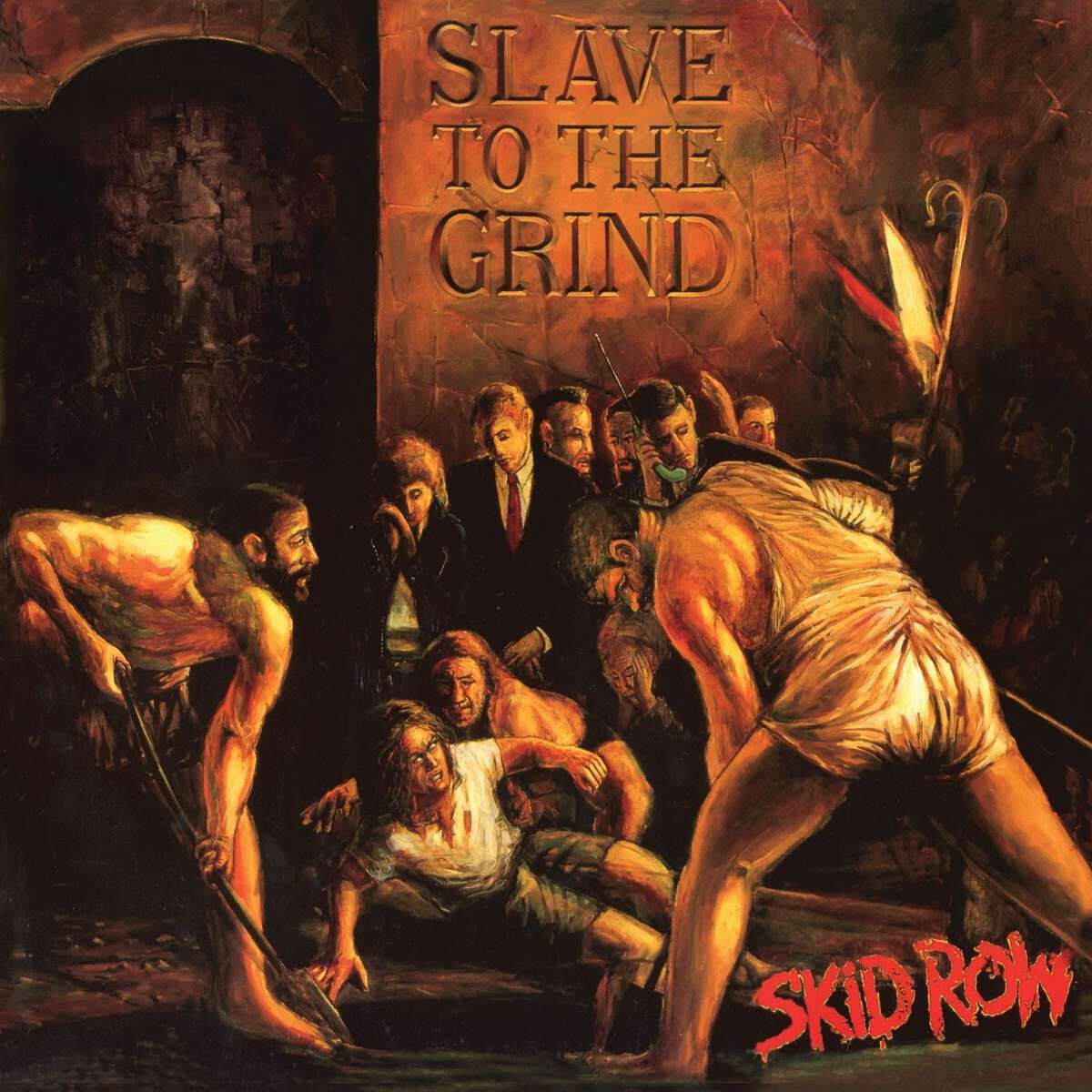 Skid Row Slave to the grind LP multicolor