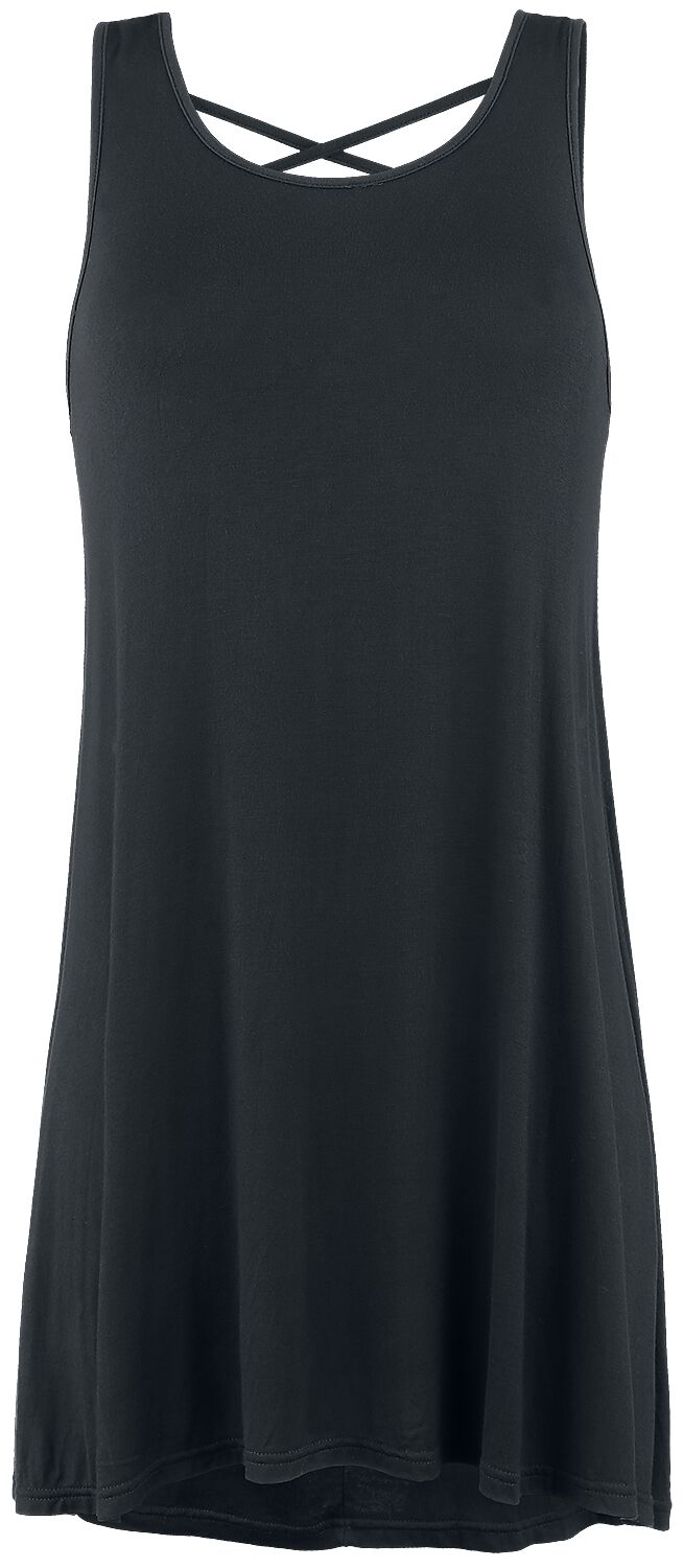 Black Premium by EMP Kurzes Kleid - Top Lace Back - S bis 7XL - für Damen - Größe 5XL - schwarz