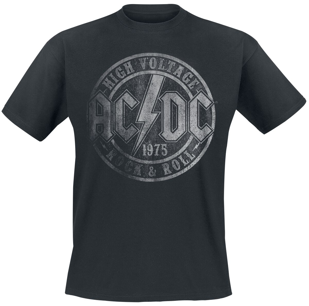 Image of AC/DC High Voltage 1975 T-Shirt schwarz