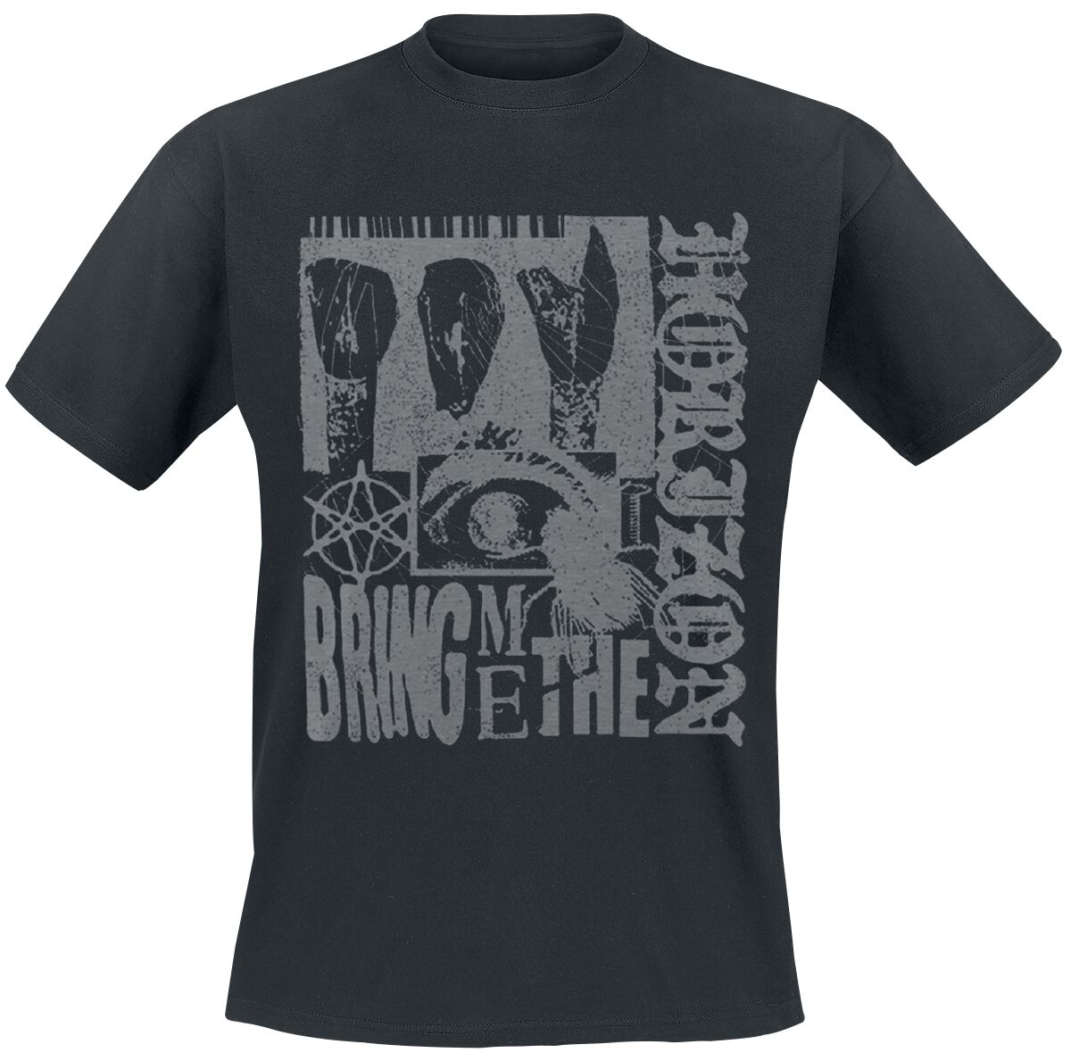 Bring Me The Horizon T-Shirt - Bug - S bis XXL - für Männer - Größe L - schwarz  - Lizenziertes Merchandise!