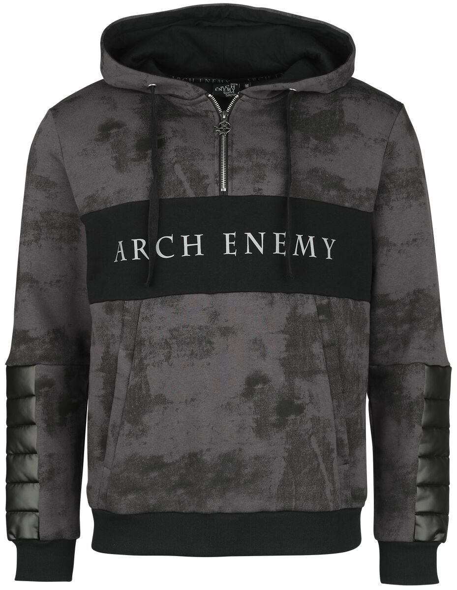 Arch Enemy Kapuzenpullover - EMP Signature Collection - M bis 3XL - für Männer - Größe M - dunkelgrau/schwarz  - EMP exklusives Merchandise!