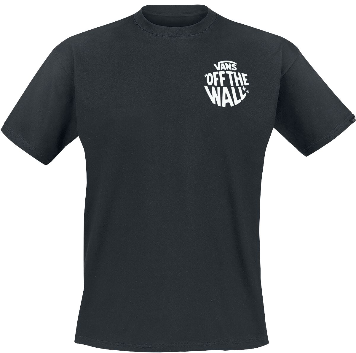 Image of T-Shirt di Vans - VANS Circle Loose Fit T-shirt - S a XL - Uomo - nero