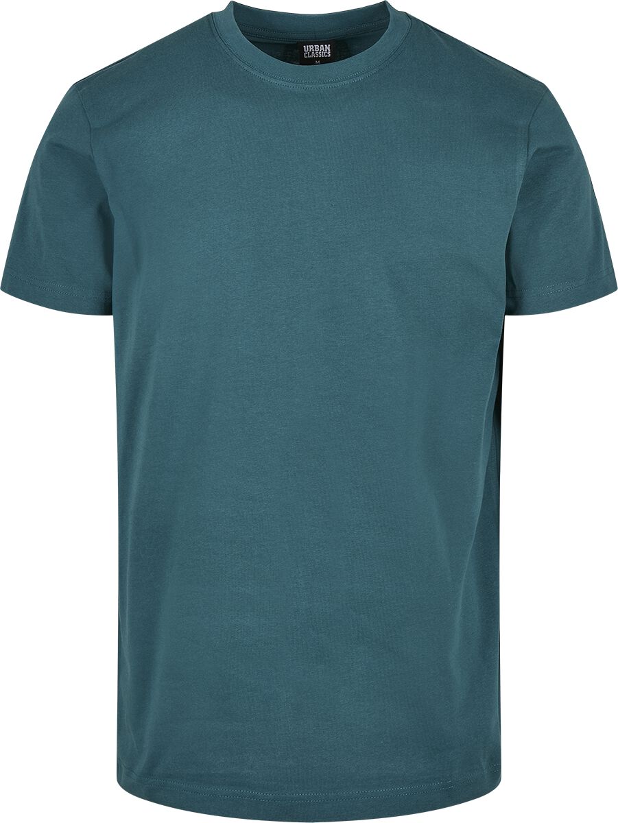 Image of T-Shirt di Urban Classics - Basic Tee - S a M - Uomo - blu/verde