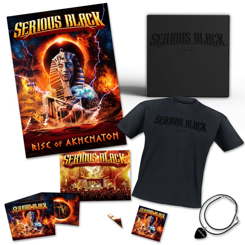 Rise of Akhenaton von Serious Black - CD (Boxset)