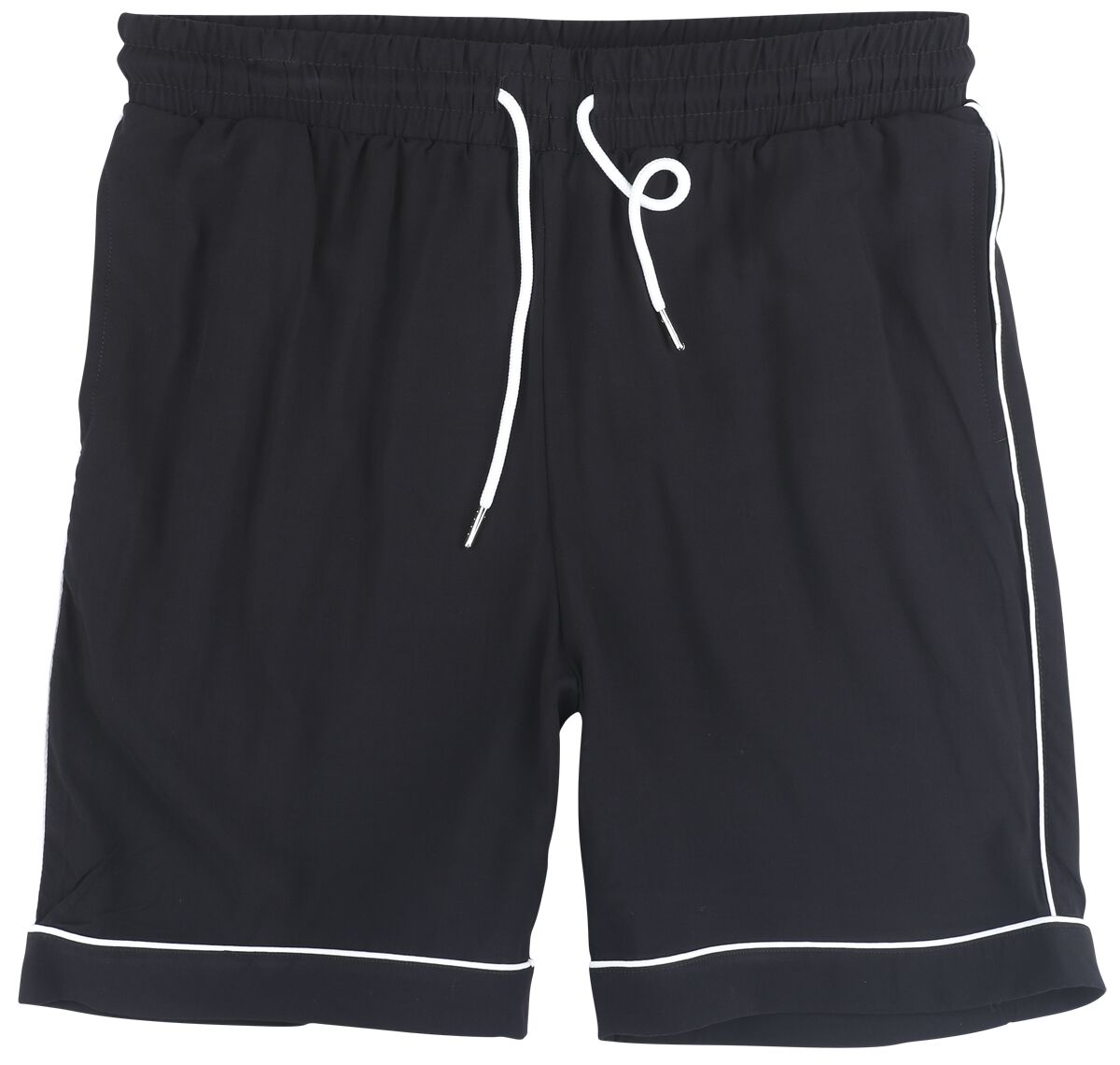 Urban Classics Short - Bowling Shorts - S bis 3XL - für Männer - Größe L - schwarz
