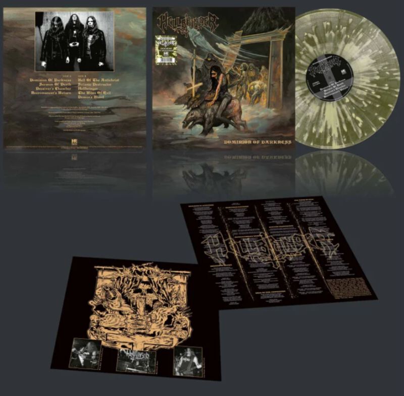 Dominion of darkness von Hellbringer - LP (Coloured, Limited Edition, Standard)