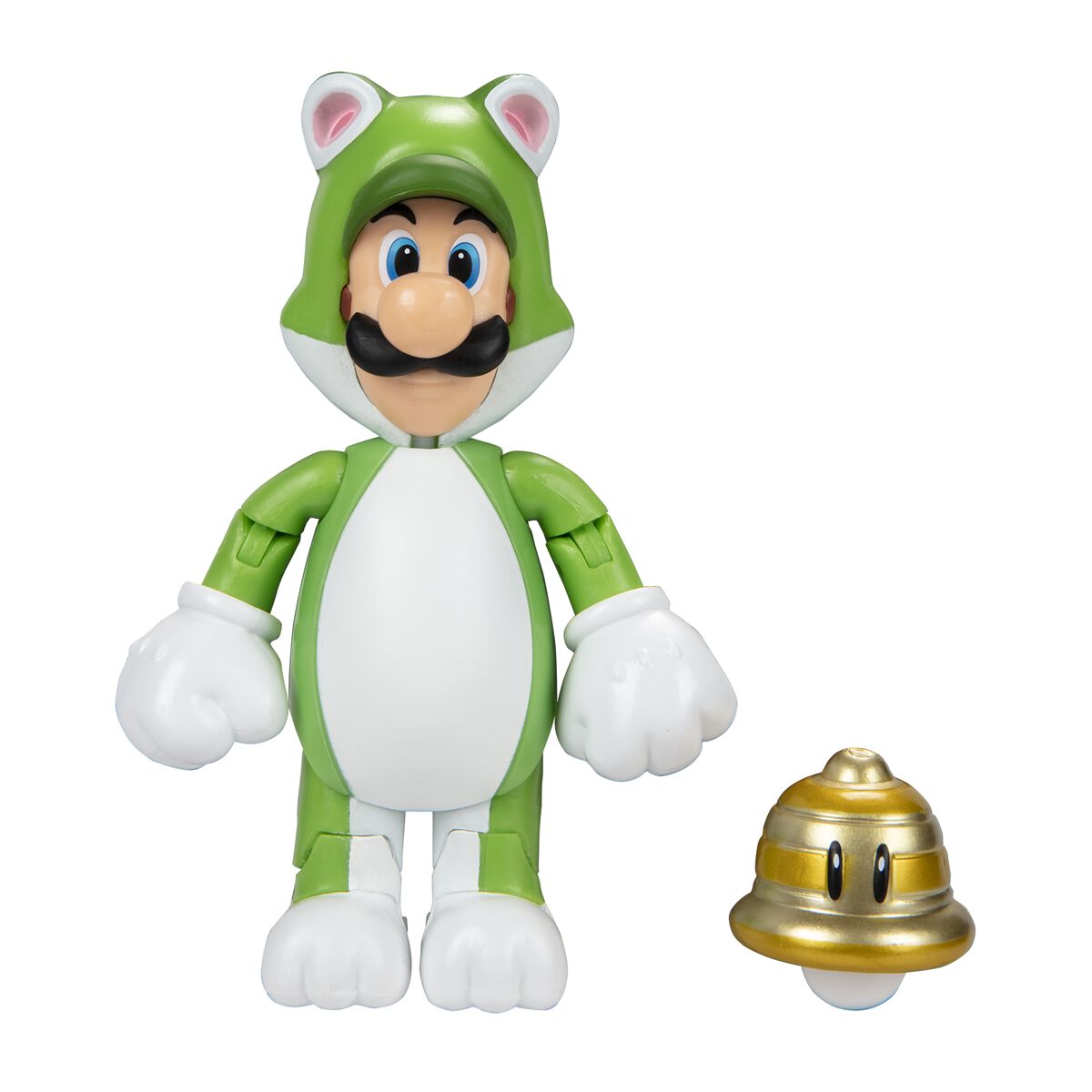 Figurine de collection Gaming de Super Mario - Cat Luigi - pour Unisexe - multicolore