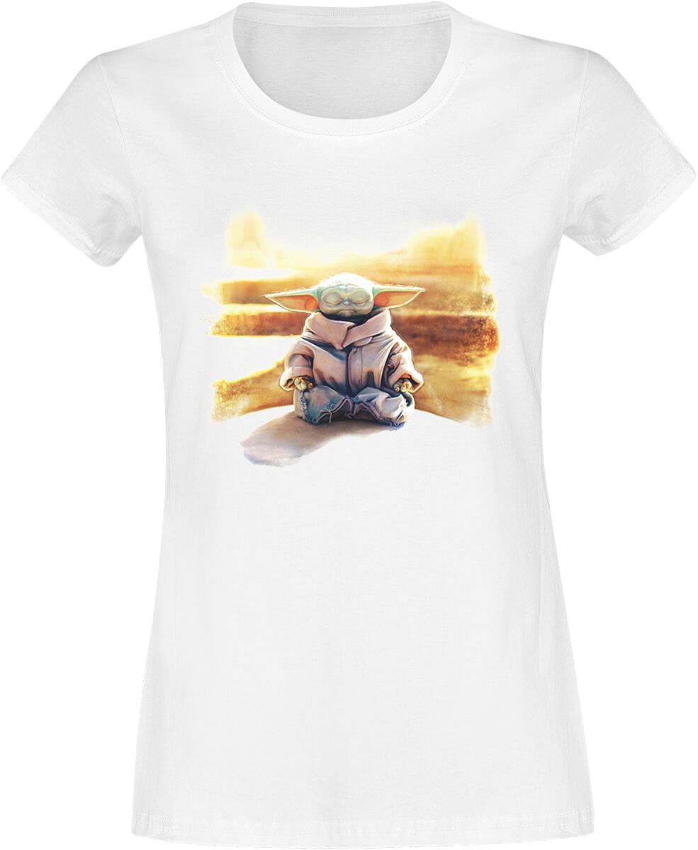 Star Wars The Mandalorian – Awakening – Grogu T-Shirt weiß