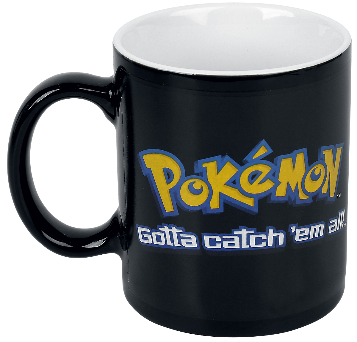 Pokémon Pikachu - Heat Change Mug Tasse schwarz