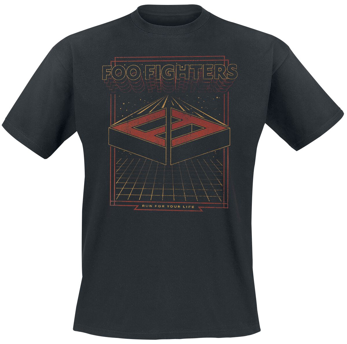 Foo Fighters  - Run For Your Life  - T-Shirt - schwarz