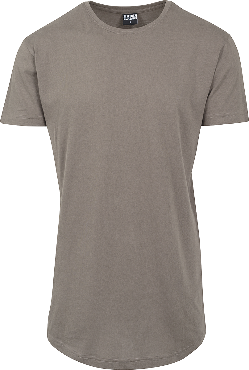 Urban Classics - Shaped Long Tee - T-Shirt - khaki