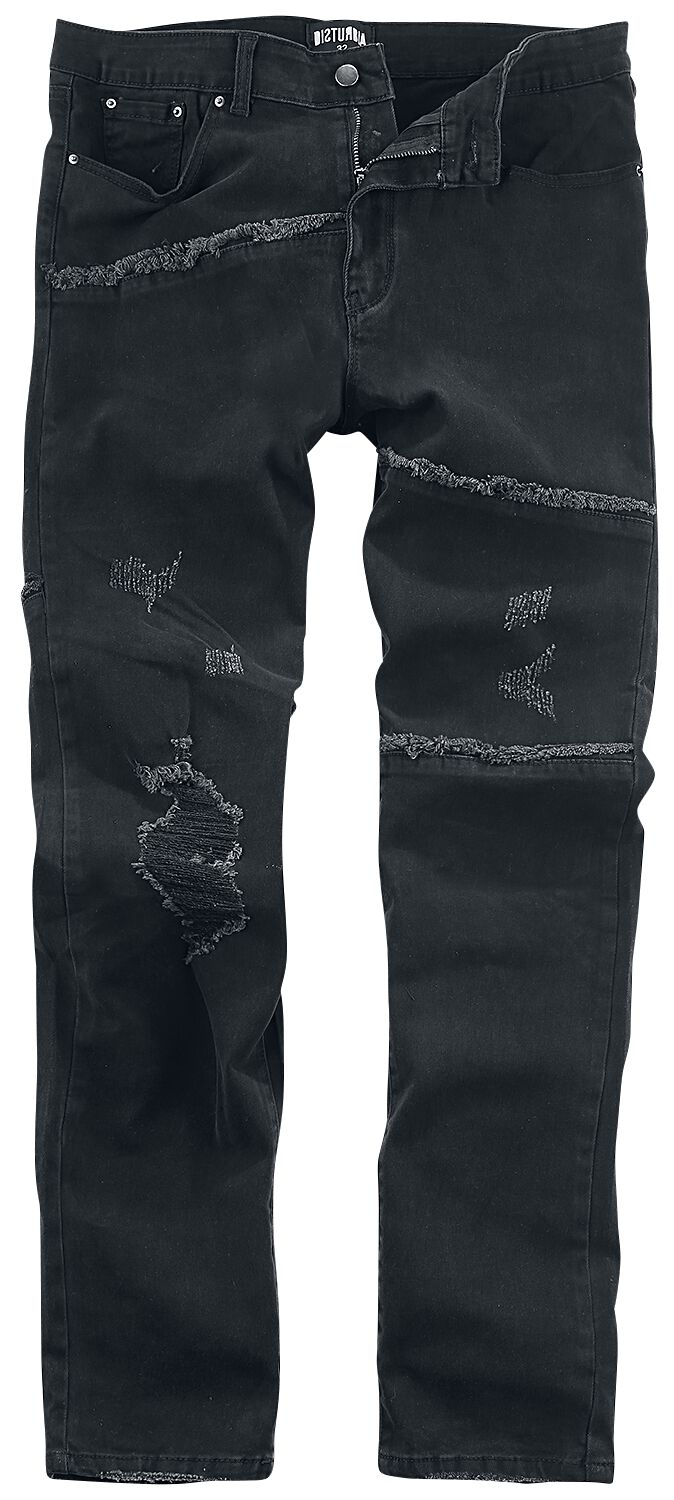 Disturbia - Fray Jeans - Jeans - schwarz