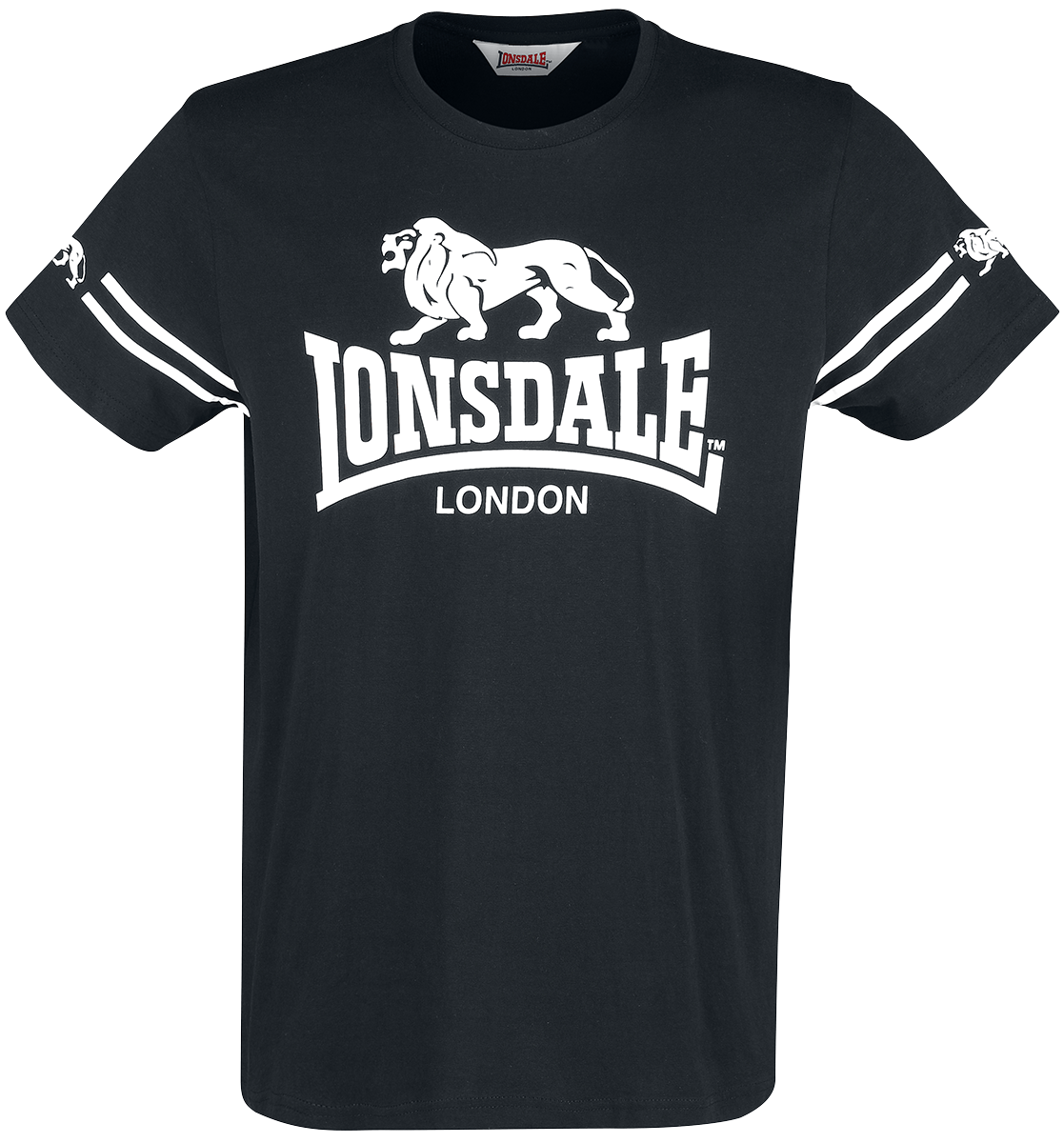 Lonsdale London - Aldeburgh - T-Shirt - schwarz