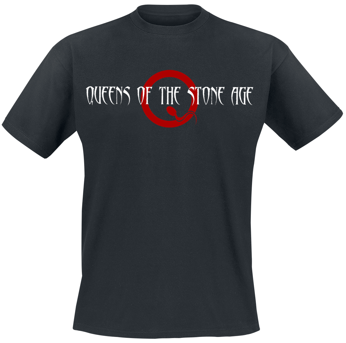 Queens Of The Stone Age Logo - T-shirt - Herrer