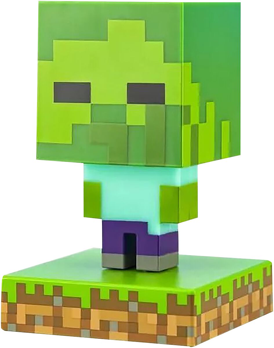 Minecraft Zombie Icon – Lampe Lampe multicolor