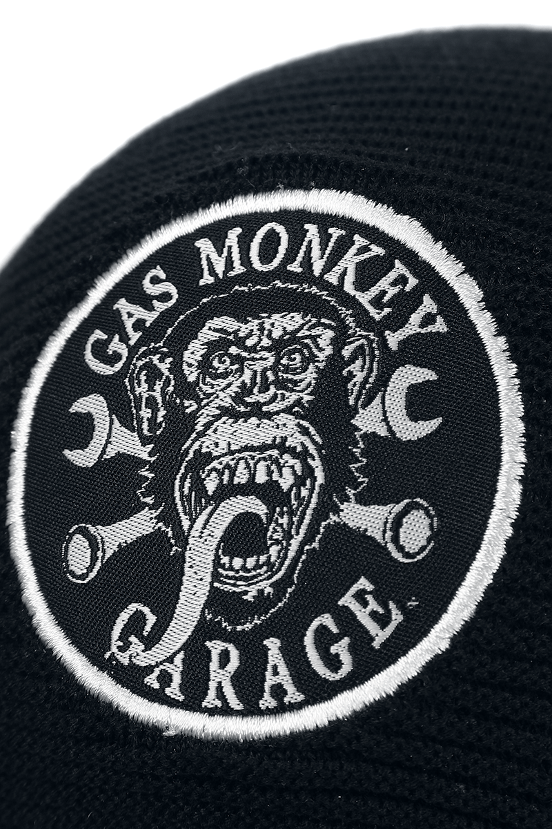 Gas Monkey Garage Monkey Mütze dunkelgrau