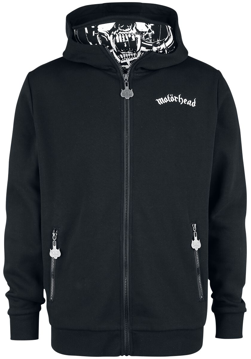 Motörhead Kapuzenjacke – EMP Signature Collection – S bis 5XL – für Männer – Größe M – schwarz  – EMP exklusives Merchandise!